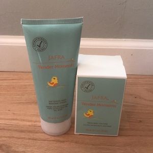 Jafra:tender moments baby massage cream & cologne